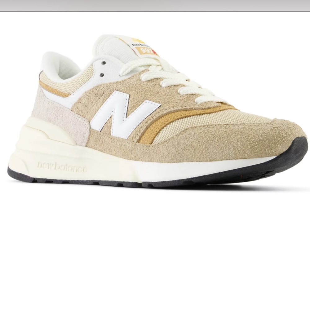 New Balance 997R Shoes- Orange/ White- M9.5/W11.0